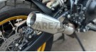 Fit For Royal Enfield New Himalayan 450 AEW SS Matt Finish Exhaust Silencer - SPAREZO